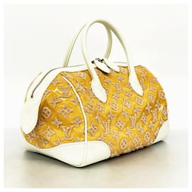 Louis Vuitton-Louis Vuitton Monogram Bouclette Speedy Round Handbag-Brown