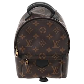 Louis Vuitton-Louis Vuitton Monogram Palm Springs Backpack MINI-Brown