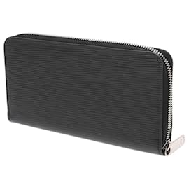 Louis Vuitton-Louis Vuitton Epi Zippy Wallet Noir-Black