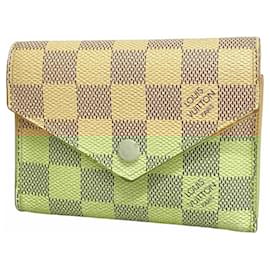 Louis Vuitton-Louis Vuitton Tri-fold Wallet in Rose Ballerine and White-Pink,White