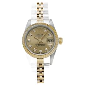 Rolex-Rolex Datejust 10P Diamond 69173G Ladies Watch-Other