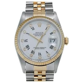 Rolex-Montre pour homme Rolex Datejust 10P Diamant 16233G Série S-Autre