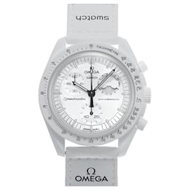 Autre Marque-Swatch OMEGA Mission to Earth Moonphase SO33W700 Men's Watch-Other