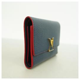 Louis Vuitton-Louis Vuitton Tri-fold Wallet in Marine Rouge-Red