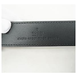 Gucci-Gucci Men's Leather Belt-Black