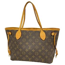 Louis Vuitton-Louis Vuitton Monogram Neverfull PM Tote Bag-Brown