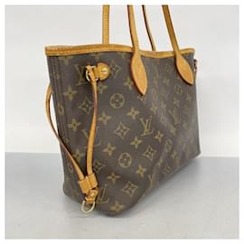 Louis Vuitton-Louis Vuitton Monogram Neverfull PM Tote Bag-Brown