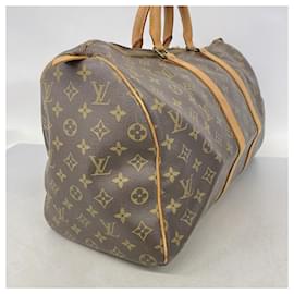 Louis Vuitton-Louis Vuitton Monogram Keepall 45 Boston Bag-Brown