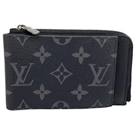 Louis Vuitton-Louis Vuitton Monogram Eclipse Hybrid Wallet-Black