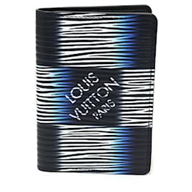 Louis Vuitton-Louis Vuitton Card Case Organizer de Poche Damier Rush Blue Epi-Light blue