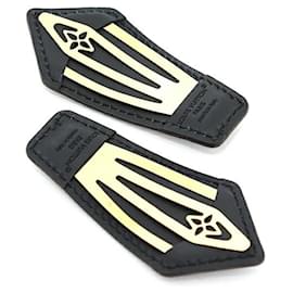 Louis Vuitton-Louis Vuitton Set of 2 Barrette LV Backstage Monogram-Brown,Golden