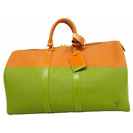 Louis Vuitton-Louis Vuitton Epi Keepall 45 Boston Bag-Golden