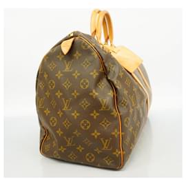 Louis Vuitton-Louis Vuitton Boston Bag Monogram Keepall 50-Brown