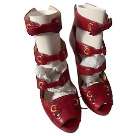 Casadei ankle boot sandal Red