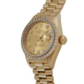 Rolex-Rolex Datejust Bezel Diamond 69138G N Series Ladies Watch-Other