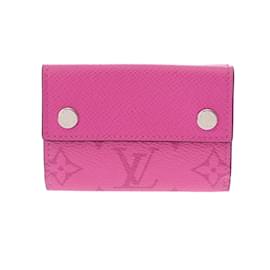 Louis Vuitton-Louis Vuitton Taigarama Discovery Compact Wallet-Fuschia