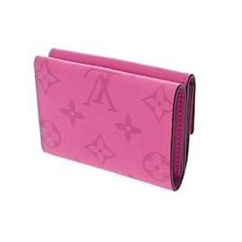 Louis Vuitton-Louis Vuitton Taigarama Discovery Compact Wallet-Fuschia