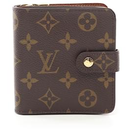 Louis Vuitton-Louis Vuitton Compact Zip Bi-fold Wallet-Brown