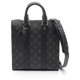 Louis Vuitton-Louis Vuitton Sac Plat Cross Handbag-Black