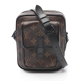 Louis Vuitton-Louis Vuitton Christopher Wearable Wallet Shoulder Bag-Black