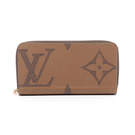 Louis Vuitton-Louis Vuitton Brown Long Wallet-Brown