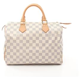 Louis Vuitton-Louis Vuitton Speedy 30 Handbag-White