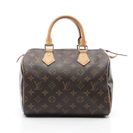 Louis Vuitton-Louis Vuitton Speedy 25 Handbag-Brown,Monogram