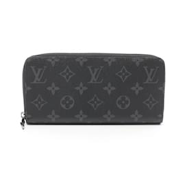 Louis Vuitton-Louis Vuitton Monogram Eclipse Long Wallet-Black,Monogram