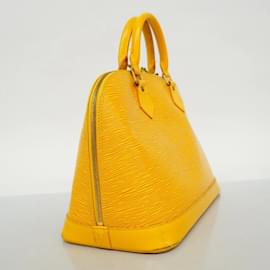 Louis Vuitton-Louis Vuitton Epi Alma Handbag in Jaune-Yellow