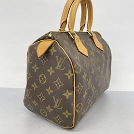 Louis Vuitton-Louis Vuitton Monogram Speedy 25 Handbag-Brown