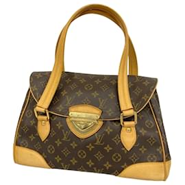 Louis Vuitton-Louis Vuitton Monogram Beverly GM Shoulder Bag-Brown