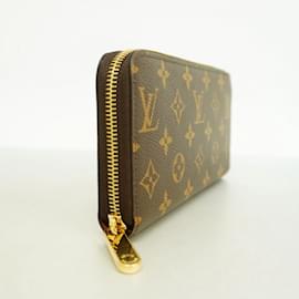 Louis Vuitton-Louis Vuitton Long Wallet Monogram Zippy M42616-Brown