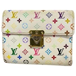 Louis Vuitton-Louis Vuitton Monogram Multicolor Wallet-White