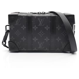 Louis Vuitton-Louis Vuitton Monogram Eclipse Shoulder Bag-Black,Monogram