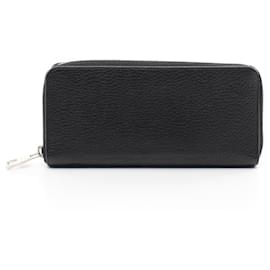Louis Vuitton-Louis Vuitton Taurillon Leather Long Bill Wallet-Black