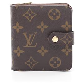 Louis Vuitton-Louis Vuitton Monogram Bi-fold Wallet-Brown,Monogram