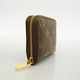 Louis Vuitton-Louis Vuitton Monogram Zippy Coin Purse-Brown