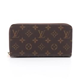 Louis Vuitton-Louis Vuitton Monogram Long Wallet-Brown,Monogram