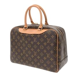 Louis Vuitton-Louis Vuitton Monogram Deauville Handbag-Brown