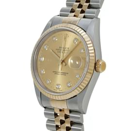Rolex-Rolex Datejust 10P Diamond 16233G T Series Men's Watch-Other