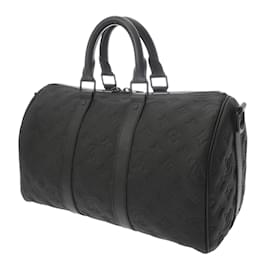 Louis Vuitton-Louis Vuitton Monogram Keepall Bandouliere 35 Noir-Black,Monogram