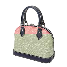 Louis Vuitton-Louis Vuitton Epi Alma BB Handbag-Red,Blue
