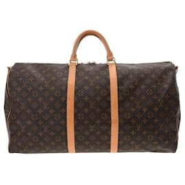 Louis Vuitton-Louis Vuitton Monogram Keepall Bandouliere 60-Brown