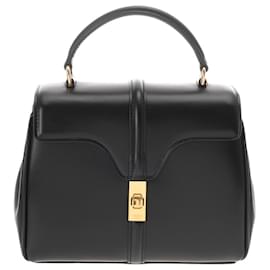 Céline-Celine Mini 16 Seize Black Handbag-Black