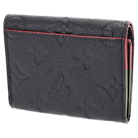 Louis Vuitton-Louis Vuitton Monogram Empreinte Tri-fold Wallet-Red