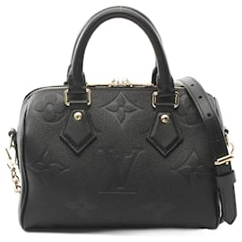Louis Vuitton-Louis Vuitton Speedy Bandouliere 20 Handbag-Black