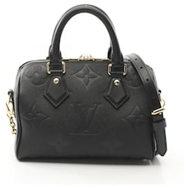 Louis Vuitton-Louis Vuitton Speedy Bandouliere 20 Handbag-Black