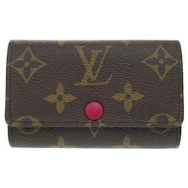 Louis Vuitton-Louis Vuitton Monogram Fuchsia Keycase-Fuschia