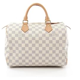 Louis Vuitton-Louis Vuitton Speedy 30 Handbag-White