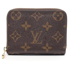Louis Vuitton-Louis Vuitton Zippy Coin Purse Wallet-Brown